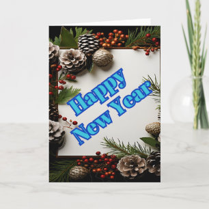 God Jul och Gott Nytt År Helgkort