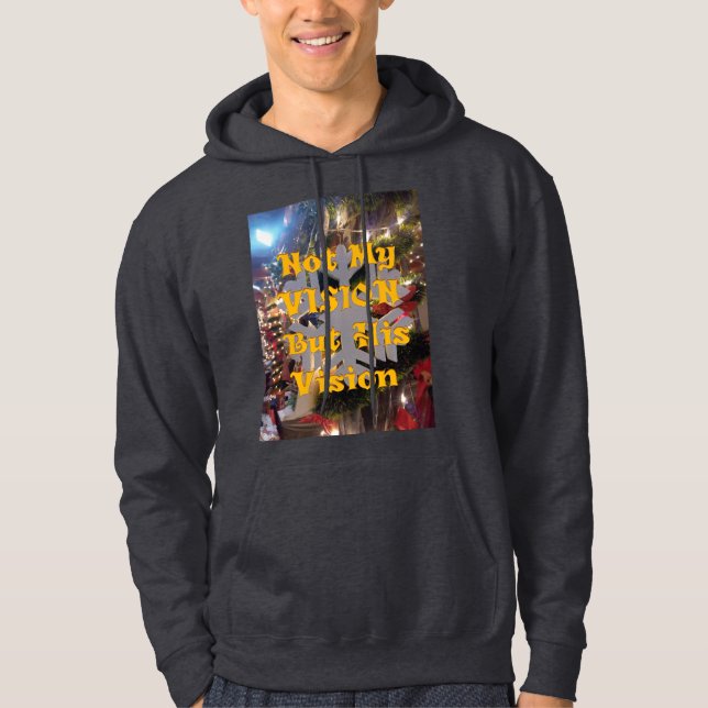 God jul och Gott nytt år Hoodie (Framsida)