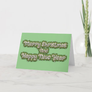 God jul och Gott nytt år Inbjudan