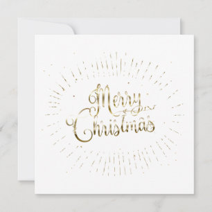 God jul och Gott nytt år! JULAFTON Guld-kort