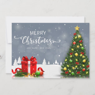 God jul och gott nytt år julkort