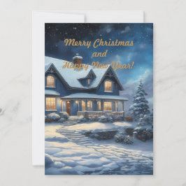 God jul och gott nytt år! julkort