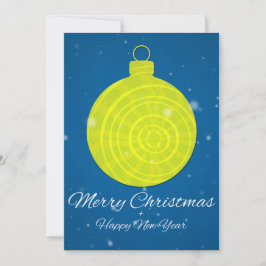 God jul och Gott nytt år Julkort