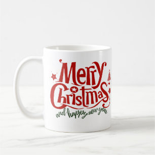 god jul och gott nytt år kaffemugg