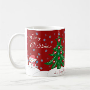 God jul och gott nytt år! kaffemugg