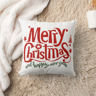 god jul och gott nytt år kudde