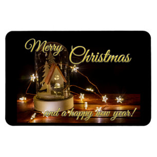 God jul och Gott nytt år! Magnet