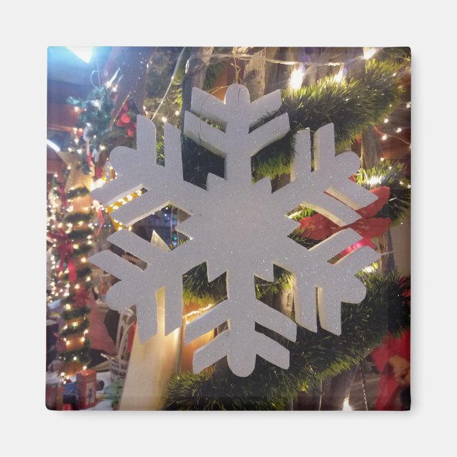 God jul och Gott nytt år Magnet (Framsidan)