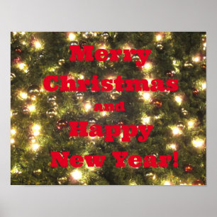 God jul och Gott nytt år! Poster