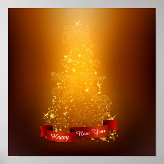 God jul och Gott nytt år Poster