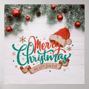 God jul och Gott nytt år Poster