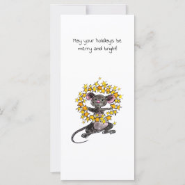 God jul och Gott nytt år stjärnornas mus