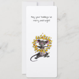 God jul och Gott nytt år stjärnornas mus