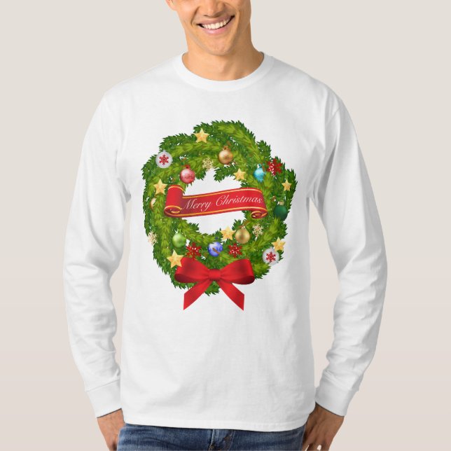 God jul och Gott nytt år! T Shirt (Framsida)