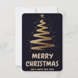 God jul och Gott nytt år! Tack Kort