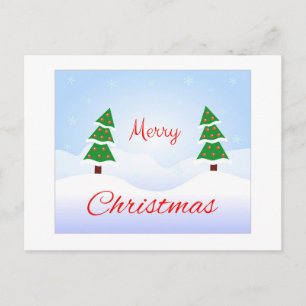 God jul och Gott nytt år! Vykort