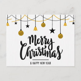 God jul och Gott nytt år Vykort