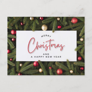 God jul och Gott nytt år Vykort