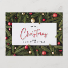 God jul och Gott nytt år Vykort