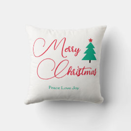 God jul och Julgran Kudde