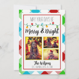 God Jul- och julljussken - jullkort Meddelande