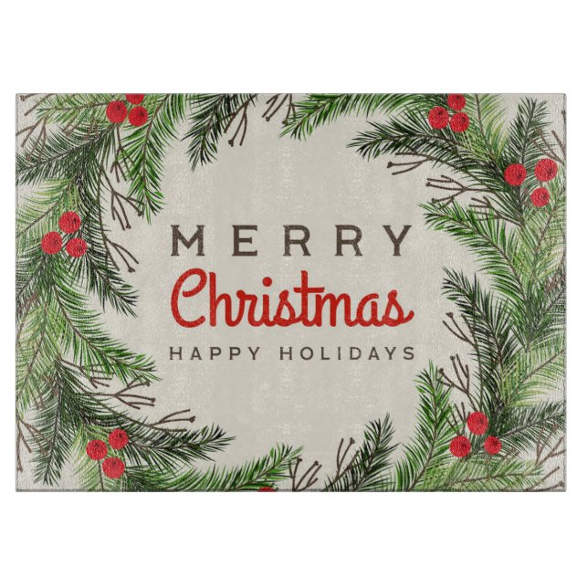 God jul och Lycklig Helgdag (Framsidan)