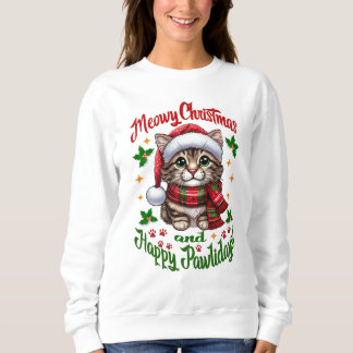God jul och Lycklig Pawlidays Hälsning T Shirt