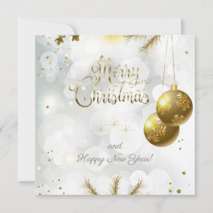 God jul och nyår! 20XX Julkort