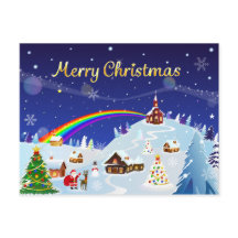 God jul och regnbågsfarbror