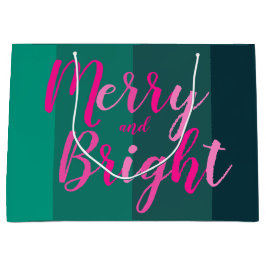 God jul och Rosa för Bright Grönt