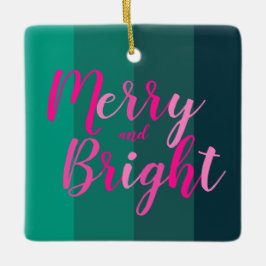 God jul och Rosa för Bright Grönt Julgransprydnad Keramik