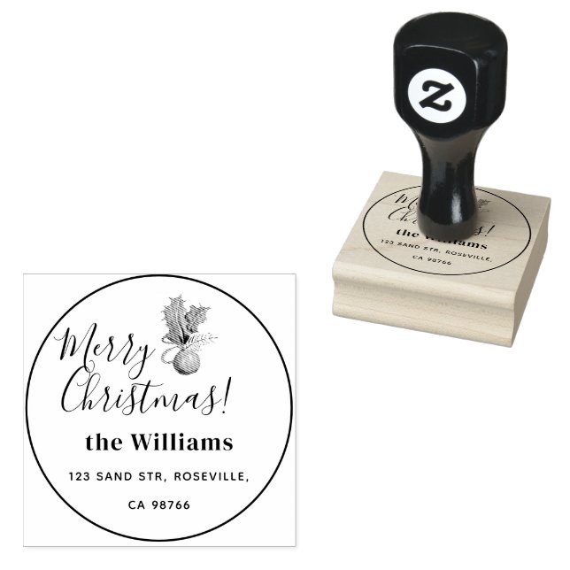 God jul och Shiny Bollar Stämpel (Stämplad)