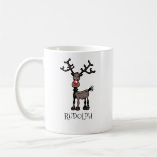 God Jul och Stressjul med Rudolf Kaffemugg