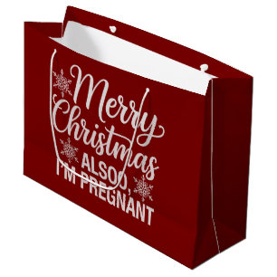 God Jul Också Jag Är Gravid Bebis Annonsering
