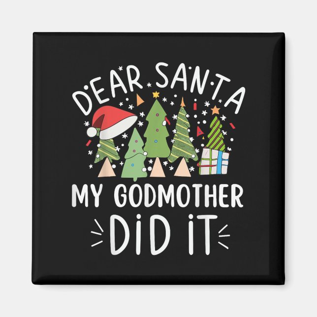 God Jul - Offert Ord Bästa Tommot Magnet (Framsidan)
