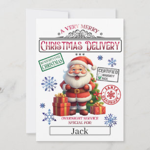 God Jul-Officiell - Nicelistcertifikat Inbjudningar