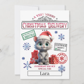 God Jul-Officiell - Nicelistcertifikat Inbjudningar
