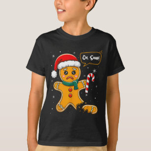 God jul Oh Snap Pepparkaksgubbe Cookie X M T Shirt