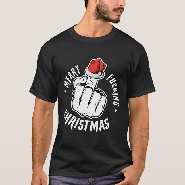 God jul - olämplig Manar Vuxen T Shirt (Framsida)