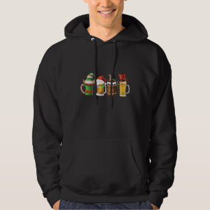 God Jul Ölbryggning Tomte Öljubb Hoodie