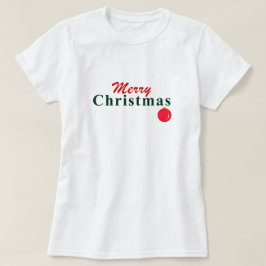 "God jul" Önska och hängande ornament T Shirt
