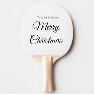 God jul önskad namn text anpassad familj present pingisracket