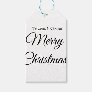 God jul önskad namn text anpassad familj present presentetikett