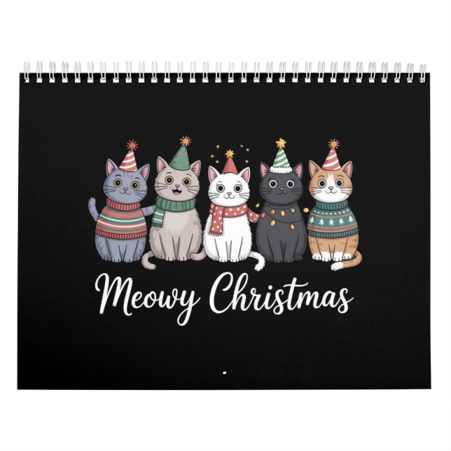 God Jul önskas alla kattälskare Xmas Kalender (Omslag)