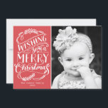 God Jul Önskemål Collection Julkort<br><div class="desc">Skicka dina semesterhälsningar i stil med det här 1-fotokortet med helgdag med handskrivet kalligrafiteckning. Opt för en lyxfri beröring i extra med texturerad papper eller en urklippsform.</div>