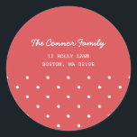 God Jul Önskemål Collection Runt Klistermärke<br><div class="desc"></div>