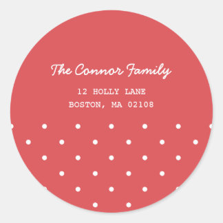 God Jul Önskemål Collection Runt Klistermärke