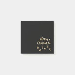 God jul Ornament guld Post-it Block
