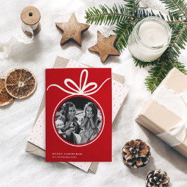 God jul Ornament Photo Julkort