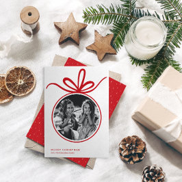 God jul Ornament Photo Julkort